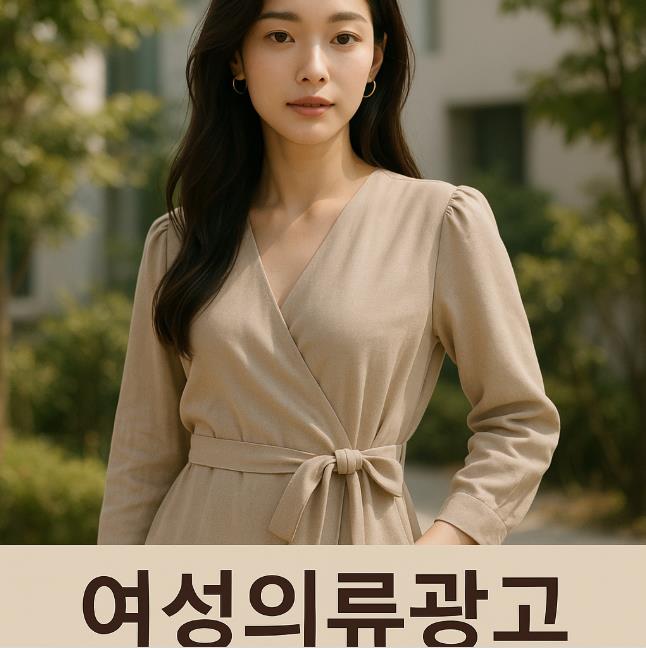 여성의류광고