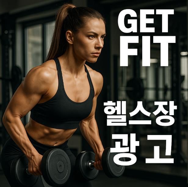헬스장 광고